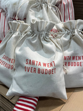Black Friday Santa Bag